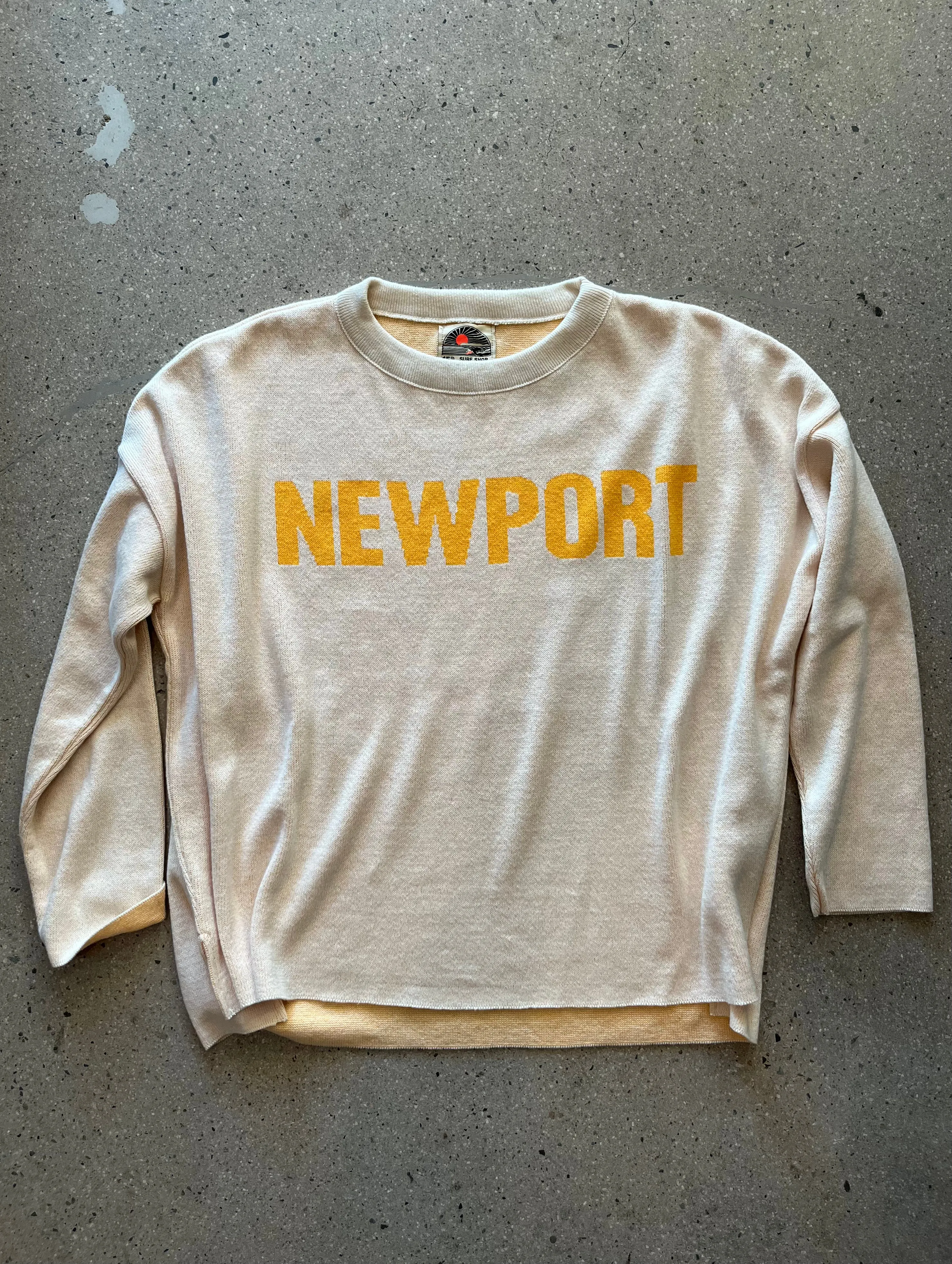15th St WOMEN NEWPORT Sweater  CREAM with YELLOW