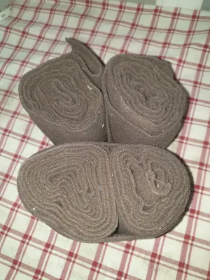 Brown fleece bandages FREE POSTAGE🟢