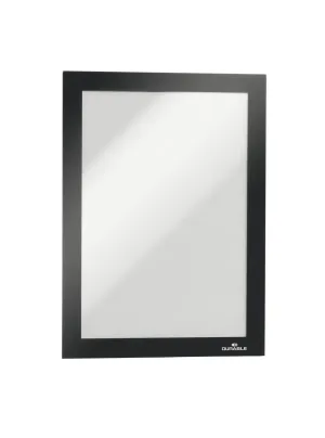 Cornice Adesiva Durable Duraframe A5 Cf.2 Nero