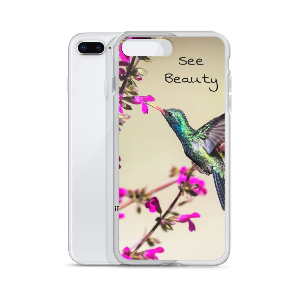 iPhone Case with Hummingbird