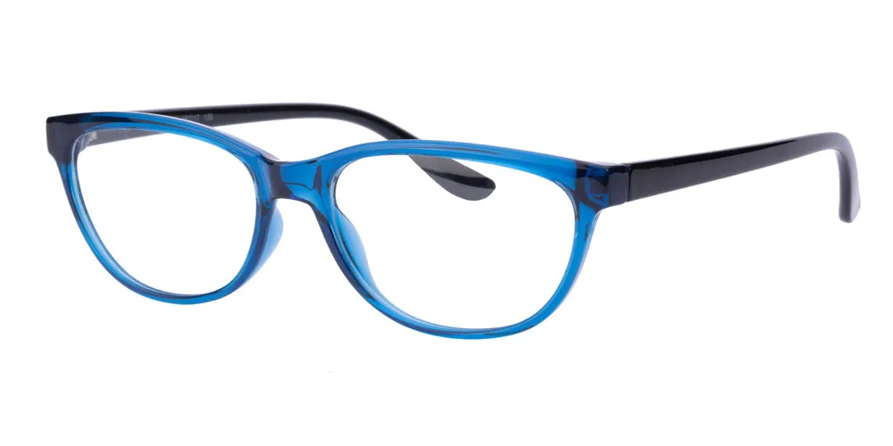 Loris Women's Cat Eye Unbreakable Eyewear Glasses Frame TR90, W-402